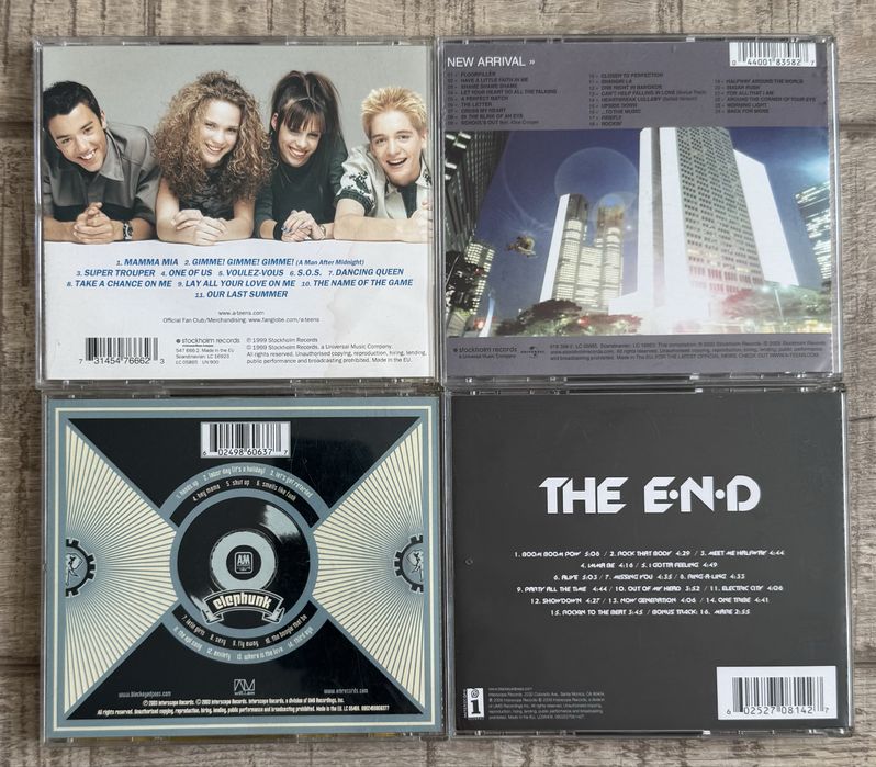Pachet 16 Eurodance/EuroPop - Five/Blue/A*teens/US5/Black Eyed Peas