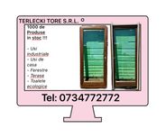 USA TERASA LEMN Germamia geam termopan H 208 x L 91 Garantie