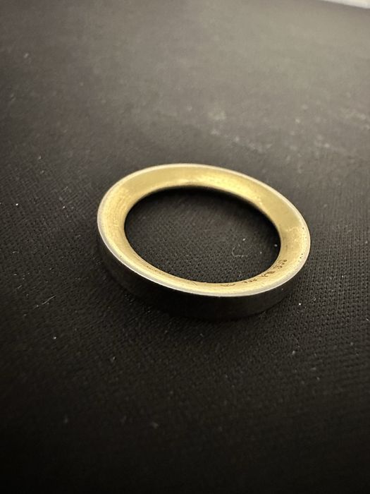 Inel aur 18k + platina 6 grame marime 53