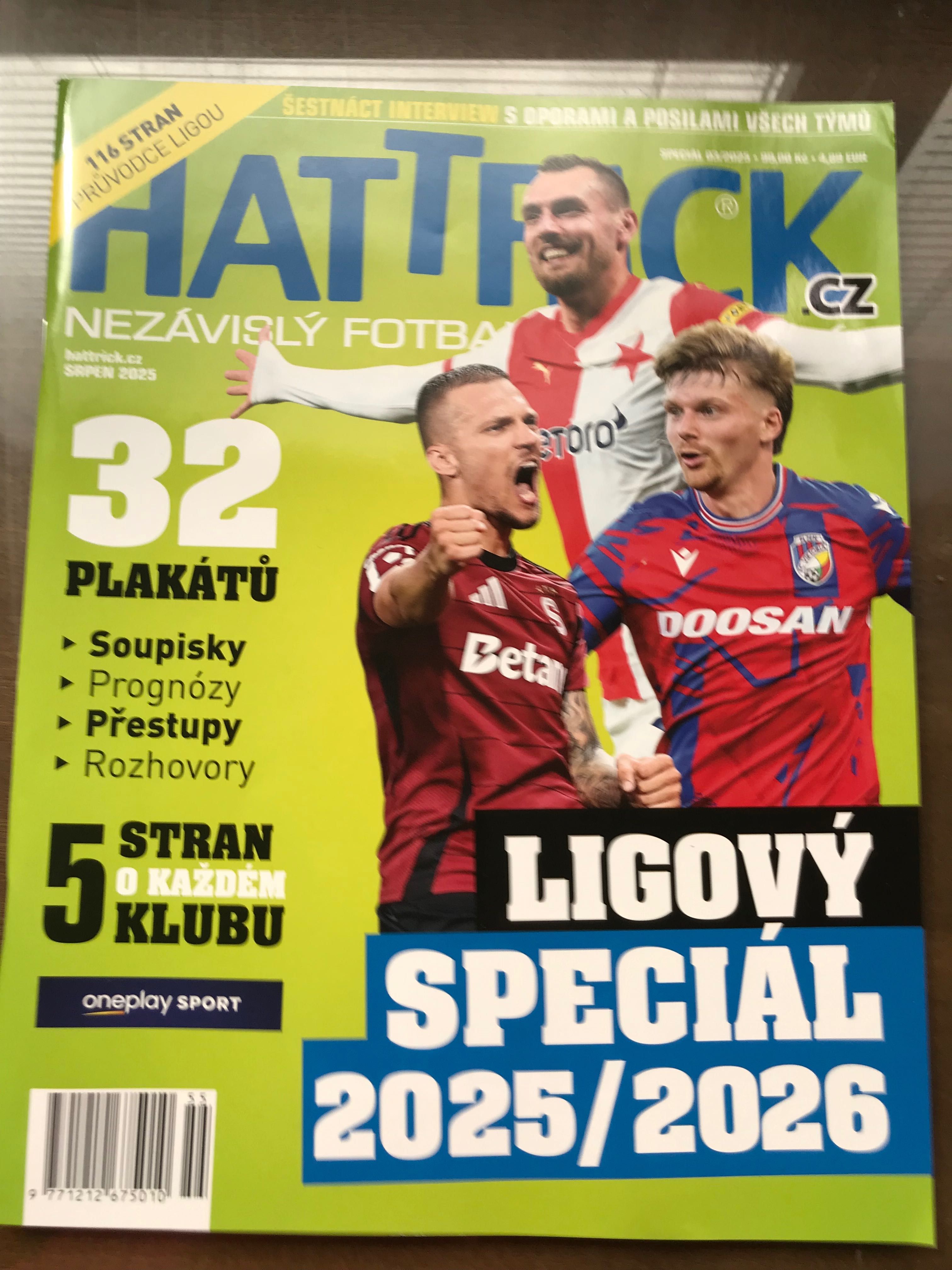 Чешко списание Hattrick
