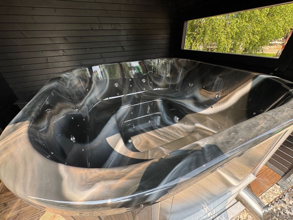 Pachet Sauna si Jacuzzi 2 in 1 - Wood Spa Transylvania