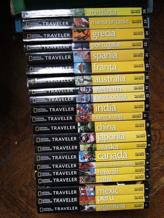 Colectia National Geographic- ghid turistic