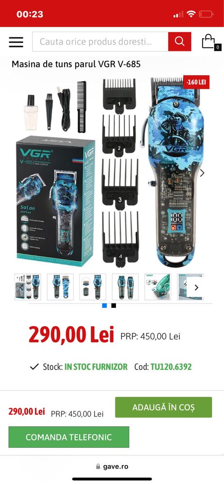 Kit profesional VGR
