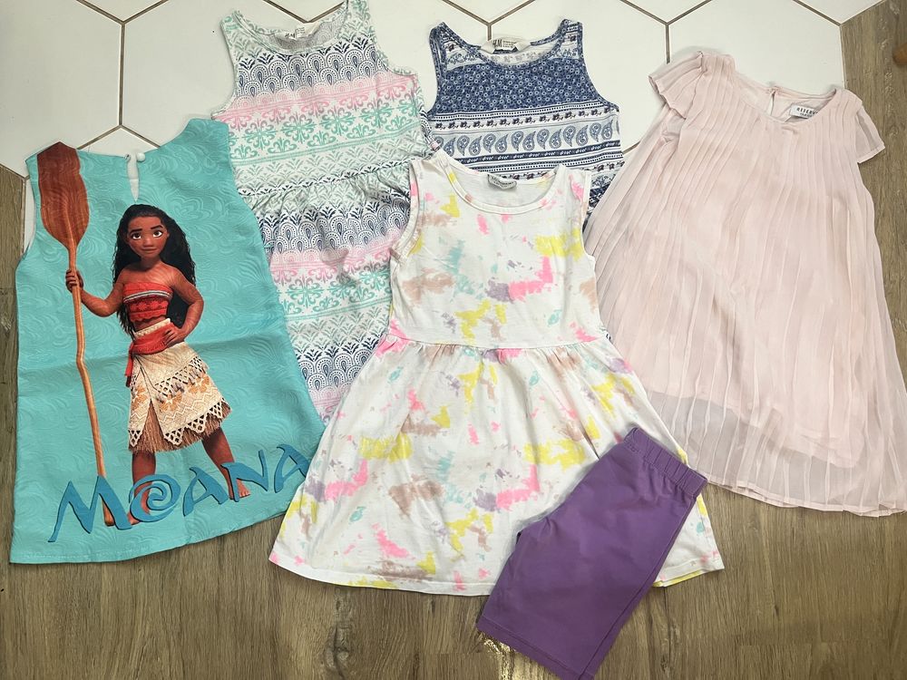 Лот рокли 110-116см H&M