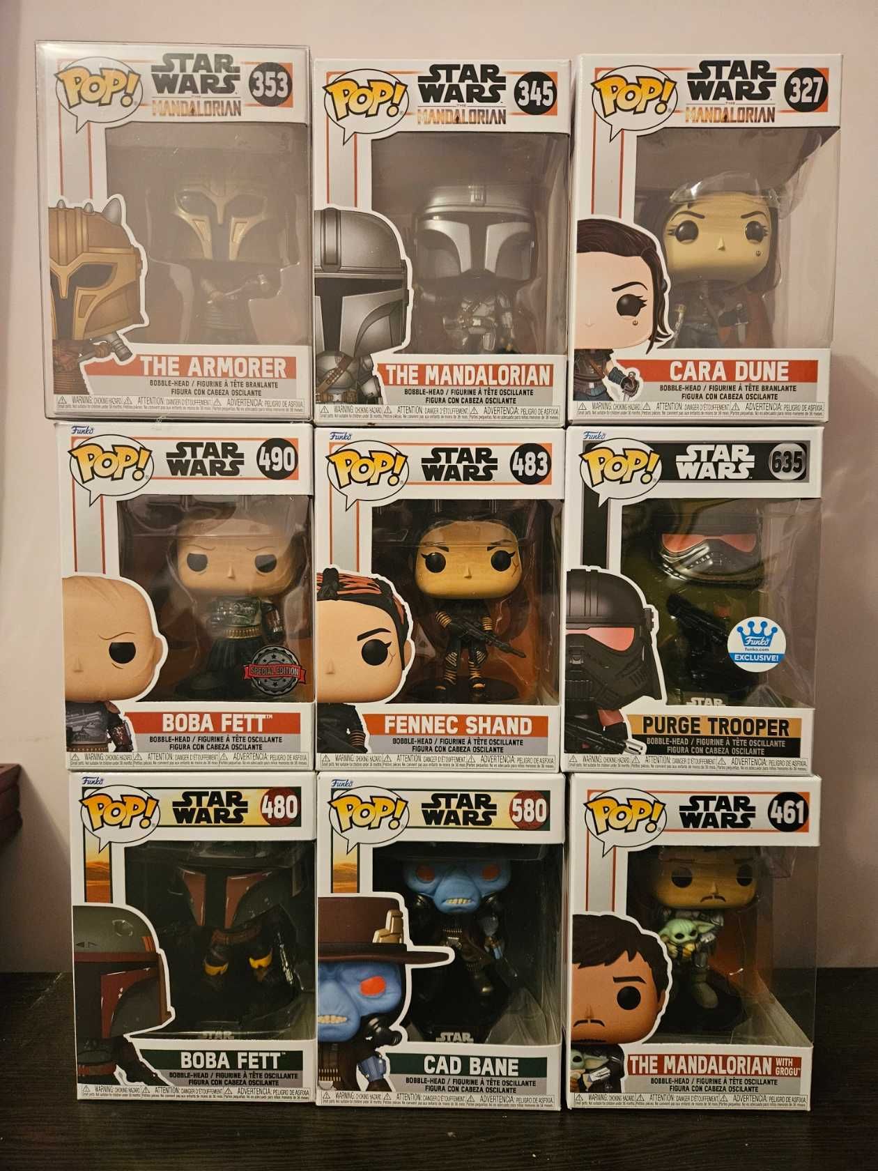 Star Wars редки Funko pop фигурки