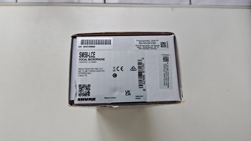 Microfoane Shure SM 58 LCE!