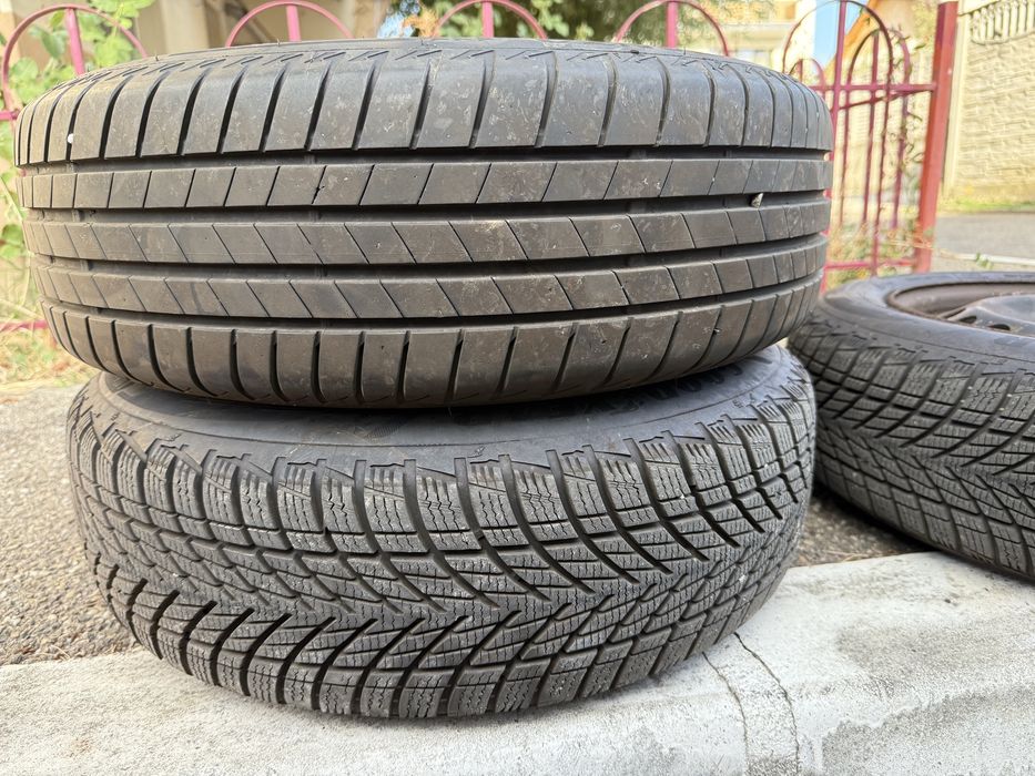 Jante R15 Dacia/ Clio 4x100 Anvelope noi de iarna/ vara 185/65 R15