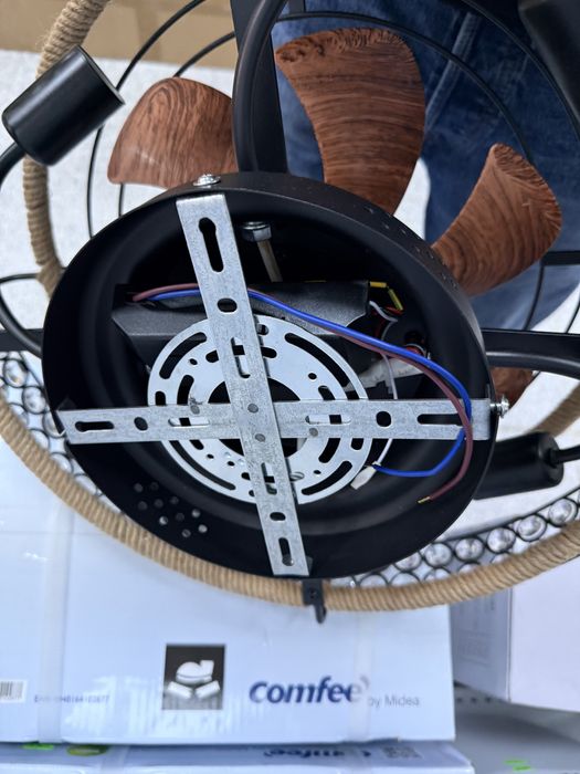 Aplica tavan-cristale si leduri,ventilator