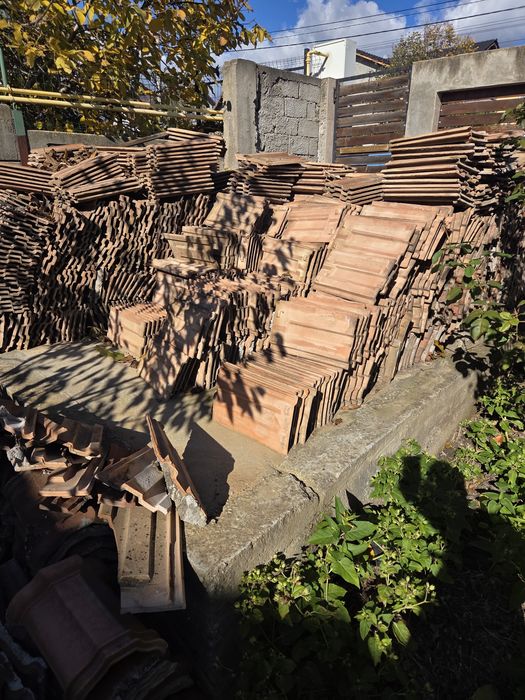 tigla ceramica provenita din înlocuirea invelitorii