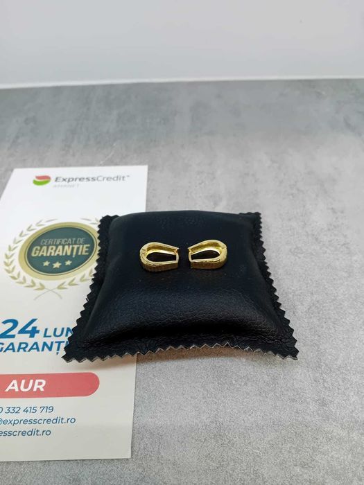 Cercei aur 144 5.64g (Ag26 Tudor 2)(B.44110.3) Garantie 2 ani!