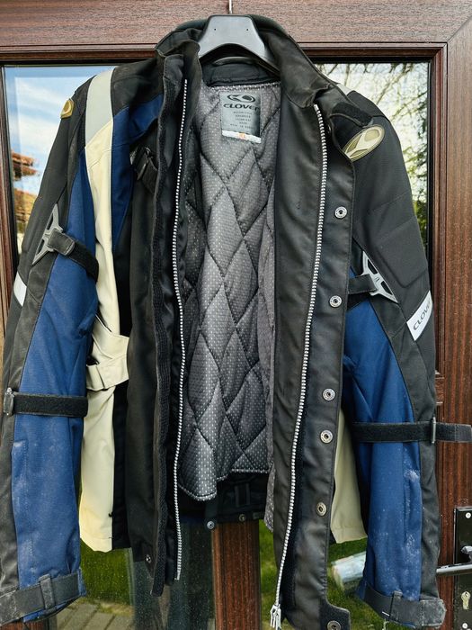 Geaca moto Clover XL protectii mesada impermeabila