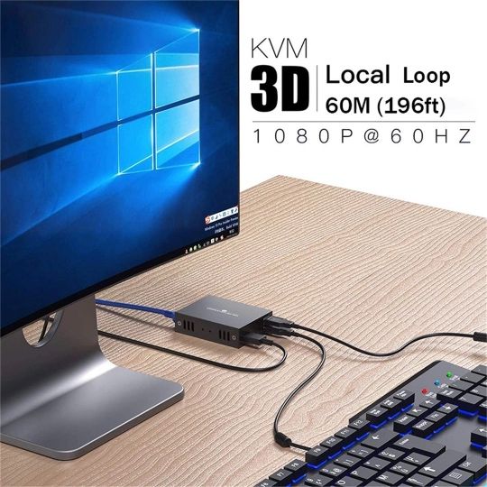 Extender HDMI KVM 60M