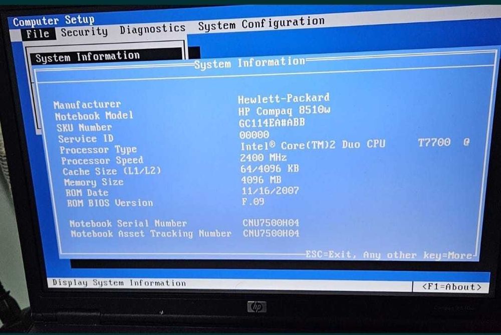 2.2GHz Vista Business