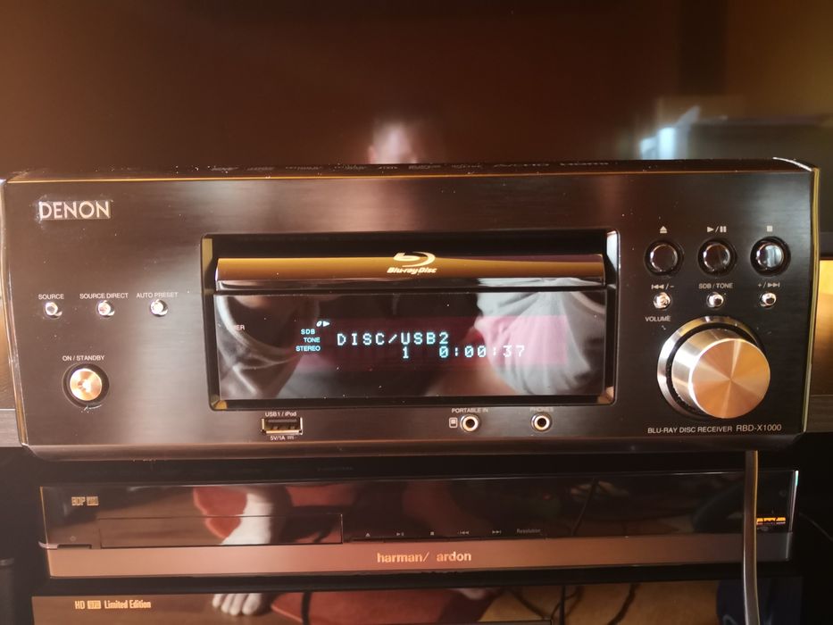 Receiver Denon blu ray 2x70 w