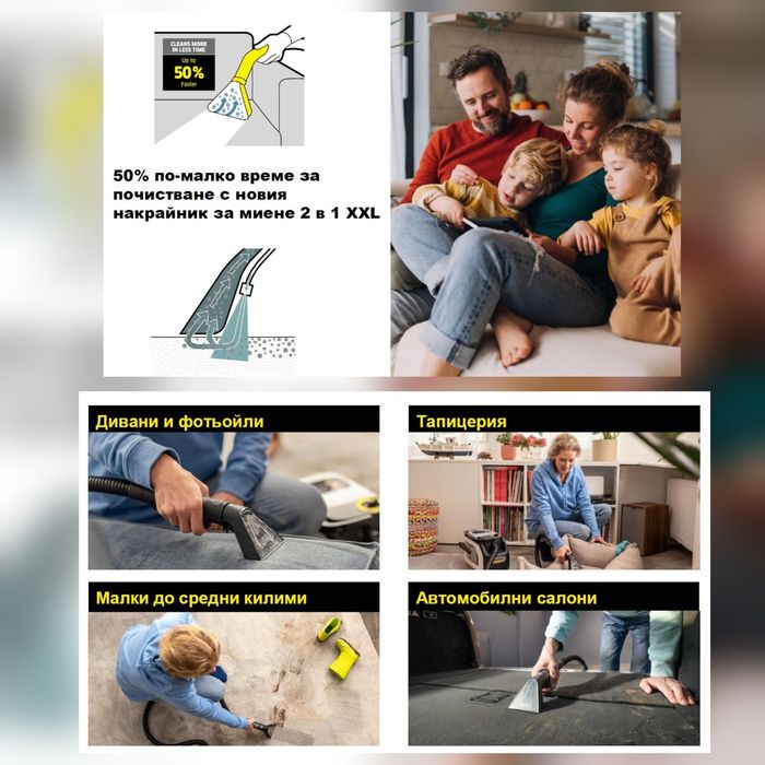 Перяща прахосмукачка Karcher SE 3 Compact Home,500W