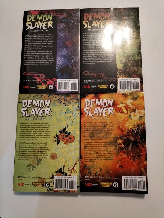 Manga Demon Slayer chapter 5,8,17,18