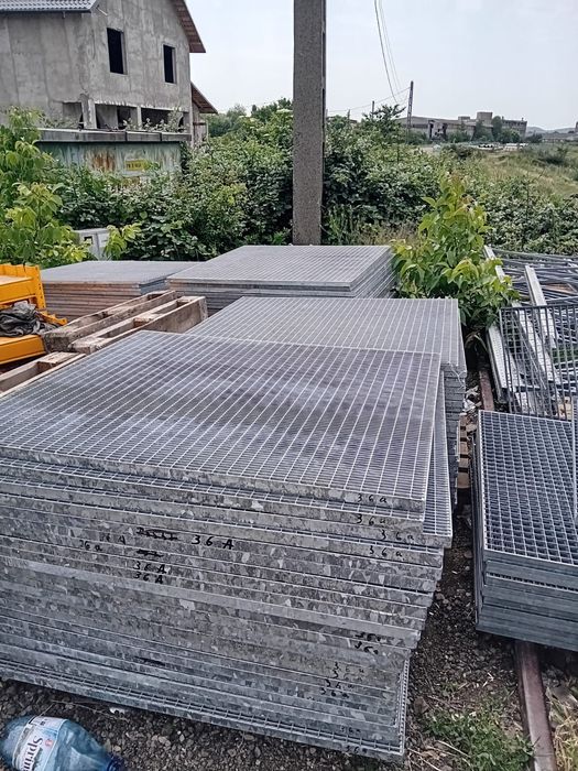 Grătare metalice galvanizate