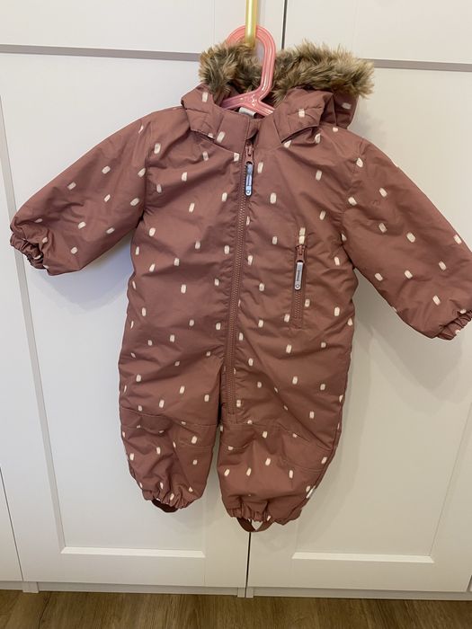Salopeta combinezon iarna bebe H&M