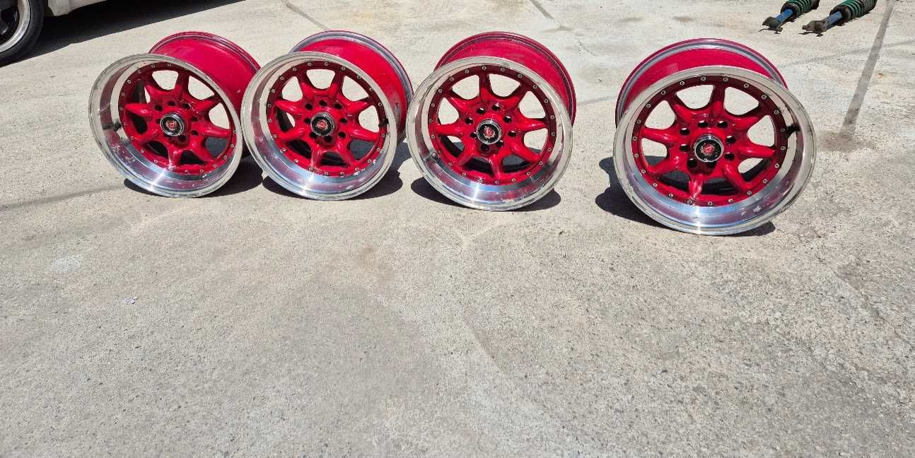 Продавам джанти Axe Ex 2wo Red, 15 цола, 4х100 и 4х114