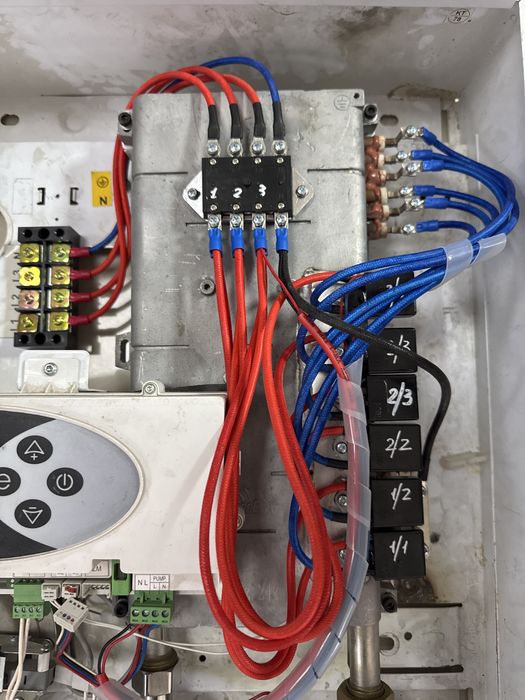 Переделка котла Kospel на сухие ТЭНы с заменой блока и симисторов