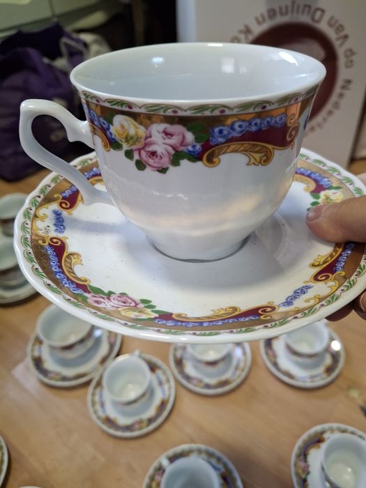 Limoges vintage  6 чаши чай и кафе .Франция