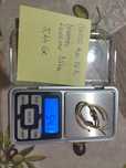 Cercei aur 18 k citrin