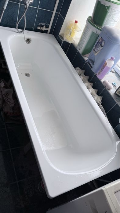 Продам металлическую ванну бу