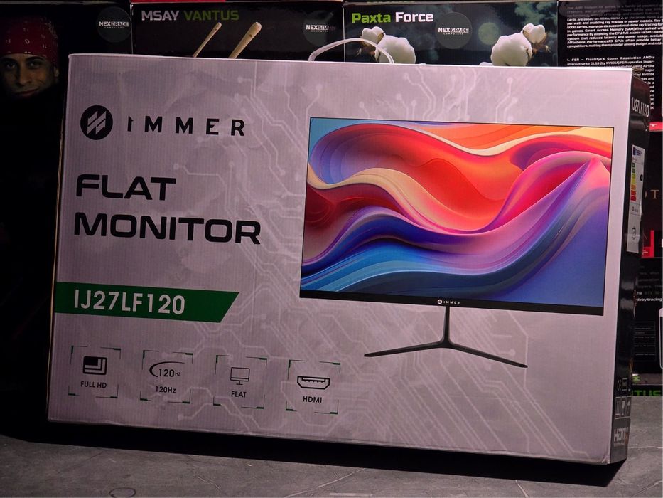 Монитор Immer 27 диагональ | 120Hz