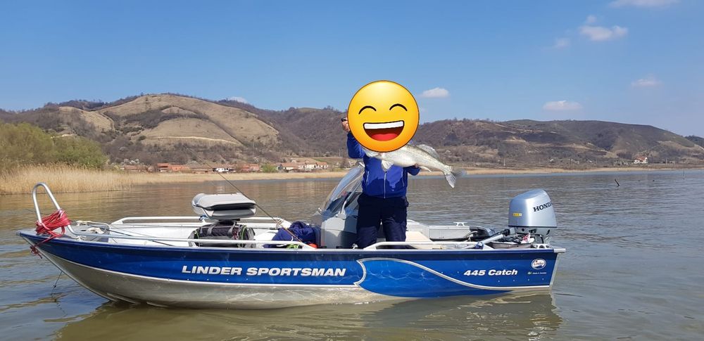 Vand Linder Sportsman 445 Catch + Honda 30 CP