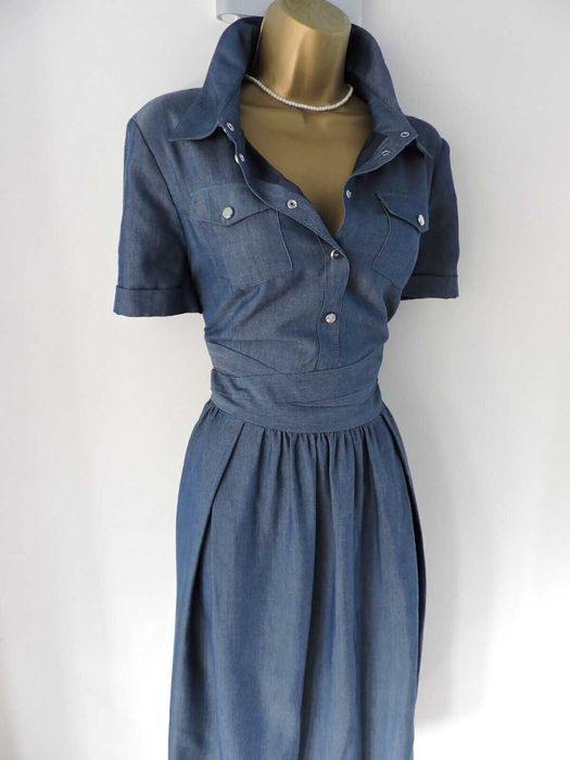 Rochie de blugi Karen Millen in marime 40
