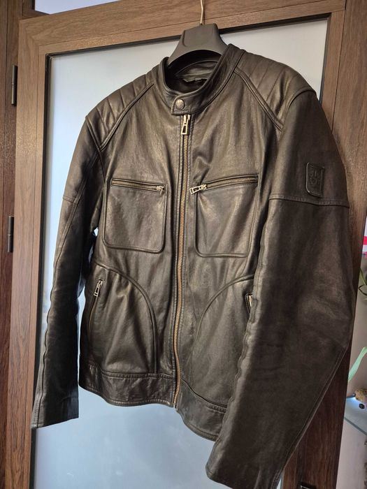 BELSTAFF WEYBRIDGE 100% оригинално мъжко кожено яке