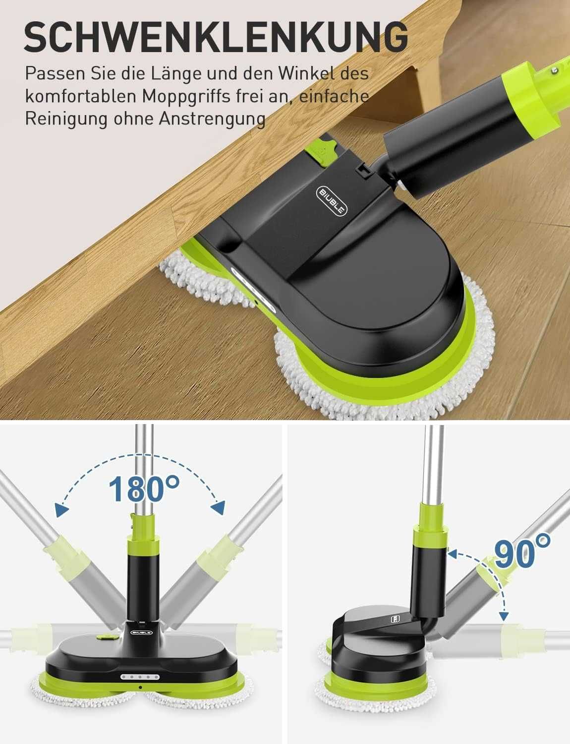Електрически моп BIUBLE Cordless Electric Wiper,Гаранция