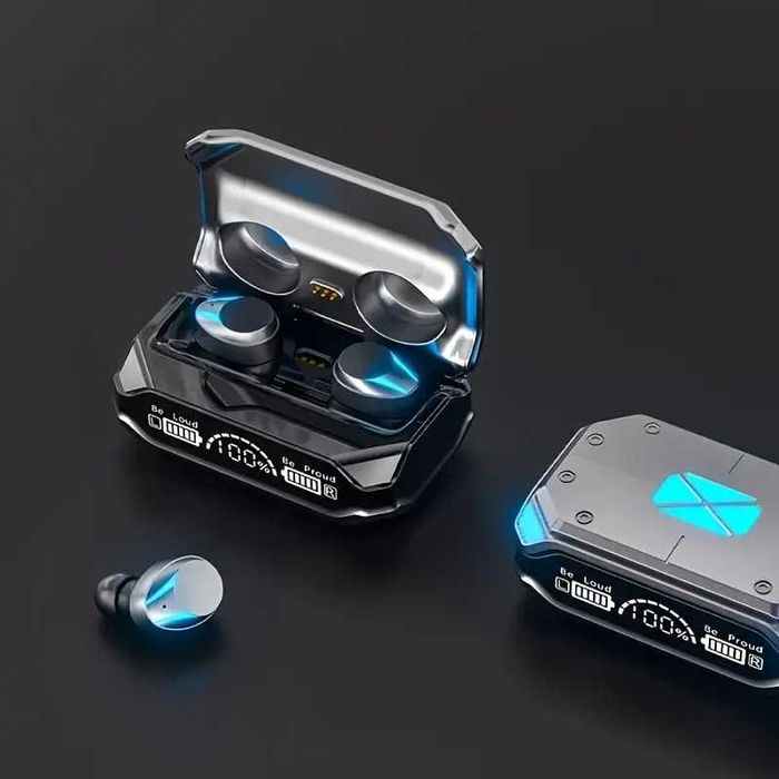 Căști bluetooth gaming cât și apeluri telefonice demențiale.