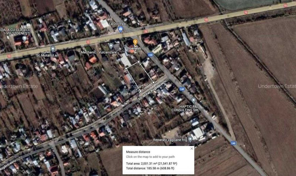 Teren 20 min Ploiești -Deschidere 35mL - Intravilan-Toate utilitățile