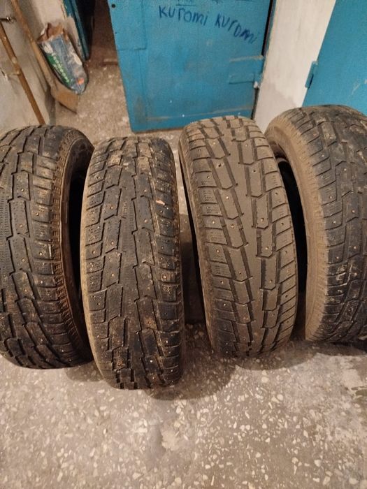 Резина зимняя б/у