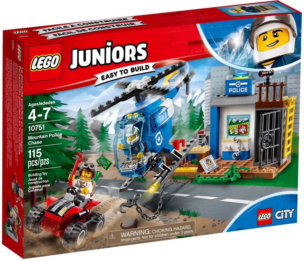 Lego Juniors City 10751 - Mountain Police Chase (2018)