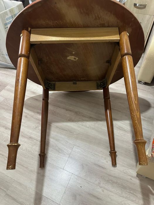 стол круглый трансформер