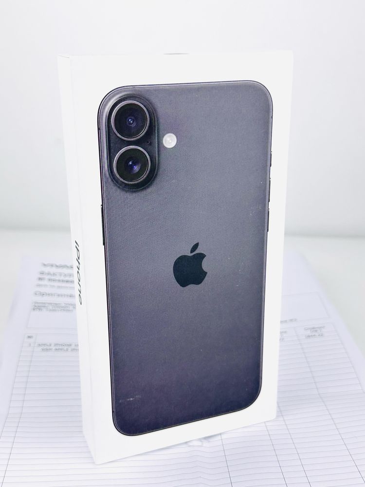 НОВ! Apple iPhone 16 256GB Black 2г. Гаранция!