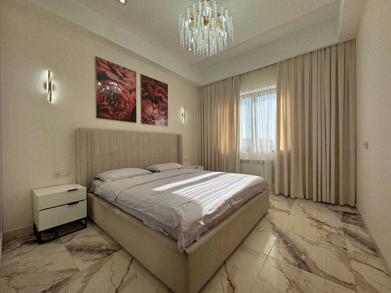 Сдаётся квартира! 75м2 Жк Гарденс 2/7/7 (ани)