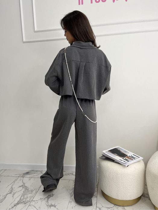 LBD little black dress чисто нов панталон с висока талия