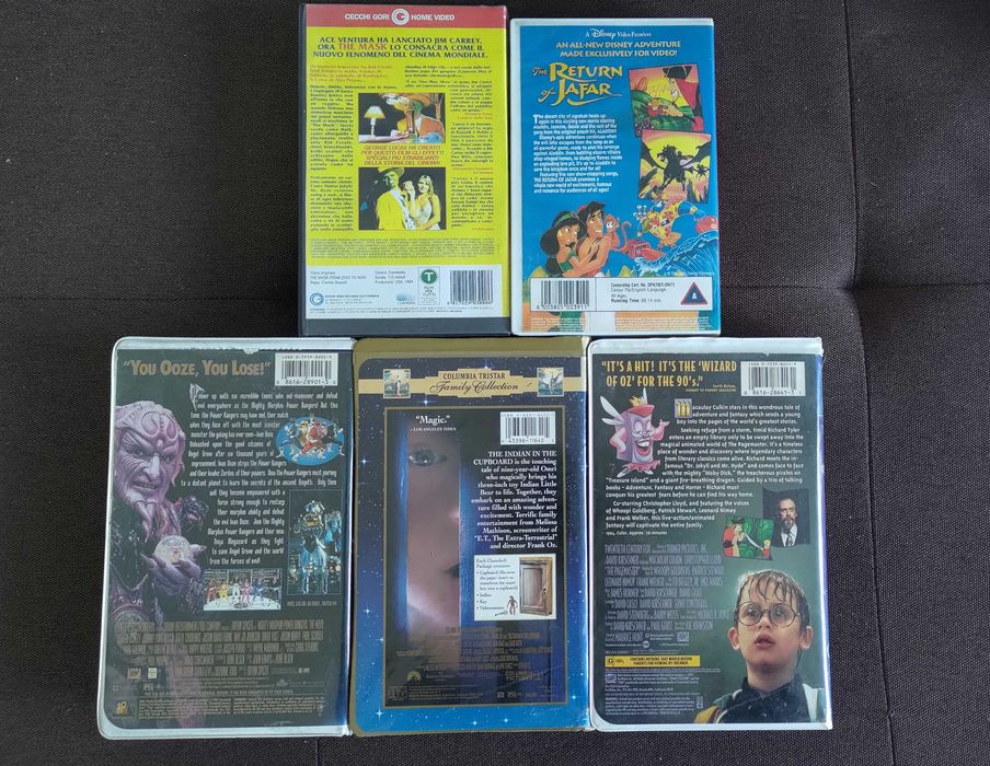 Casete video VHS