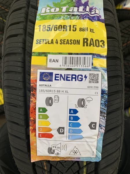 Нови всесезонни ROTALLA SETULA 4 SEASON RA03 185/60R15 84H НОВ DOT