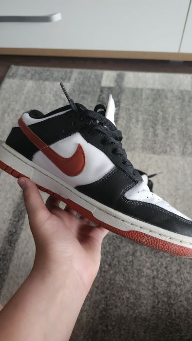 Nike Dunk Low Black Dragon Red