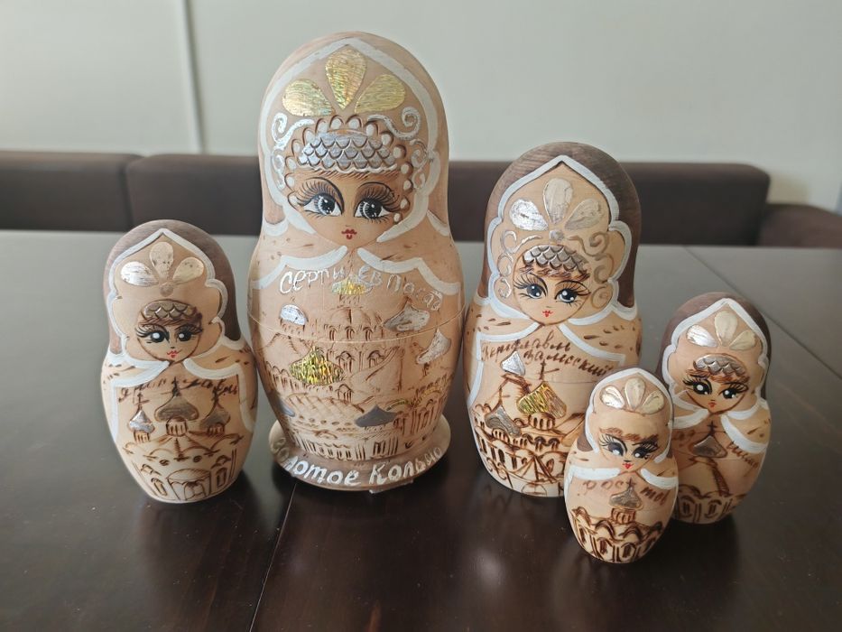 ГОЛЯМА РЯДКА матрьошка СССР ! Оригинал !!!