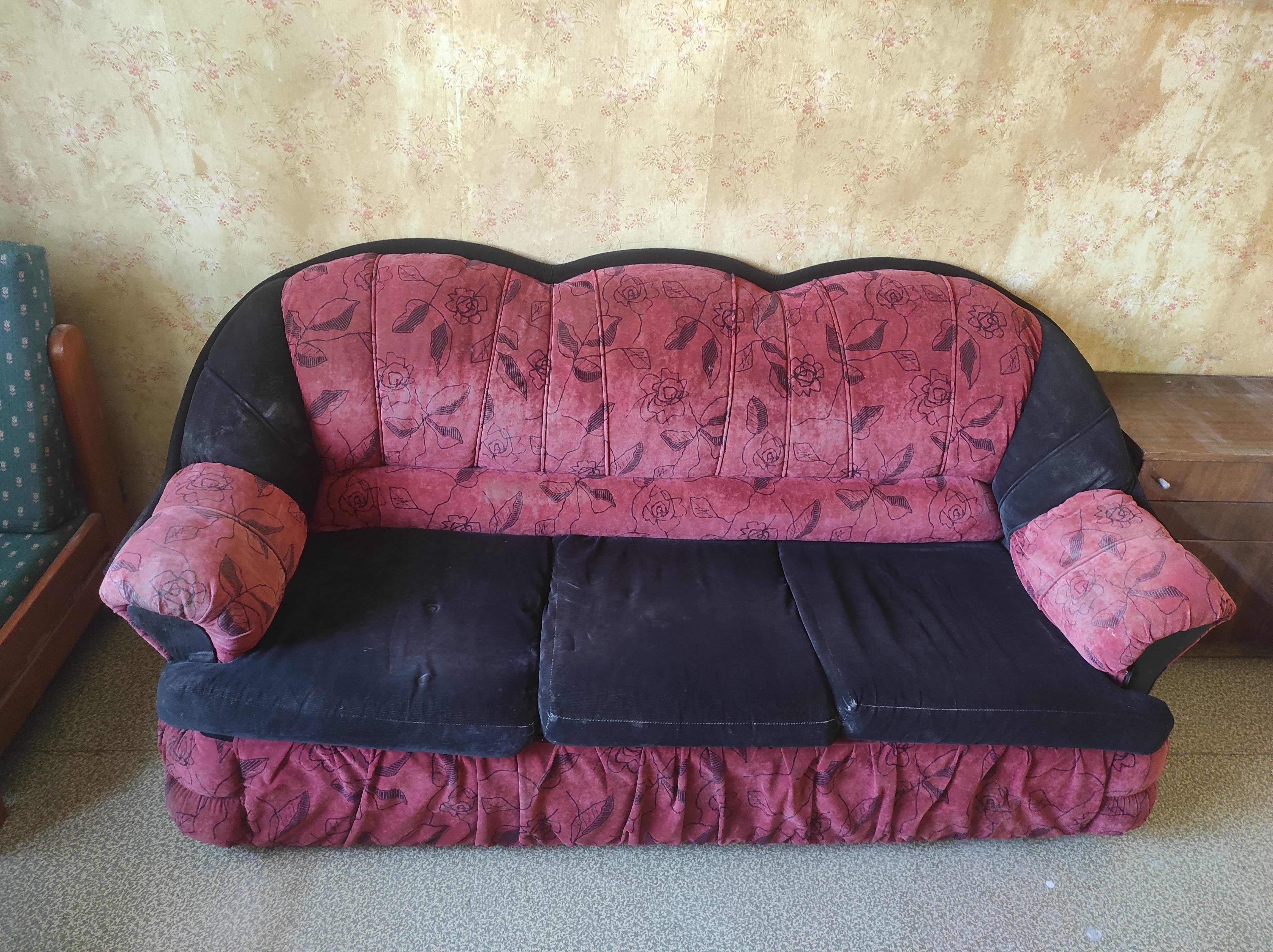 Комплект холна гарнитура-диван и фотьойли