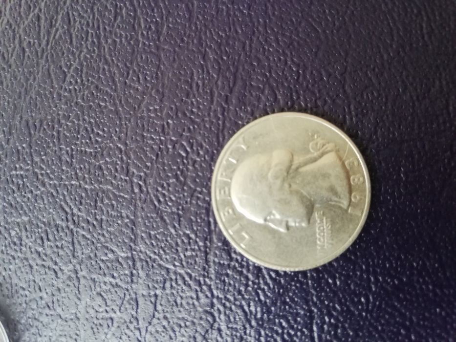 Монета Четвърт(1/4) Долар 1983 г.