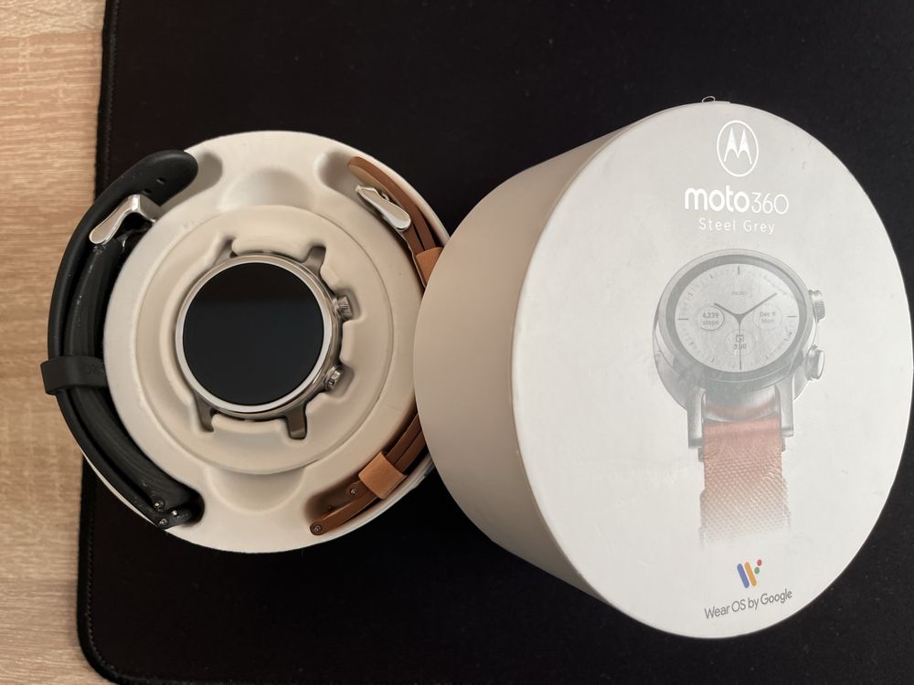 Moto 360 Steel Grey