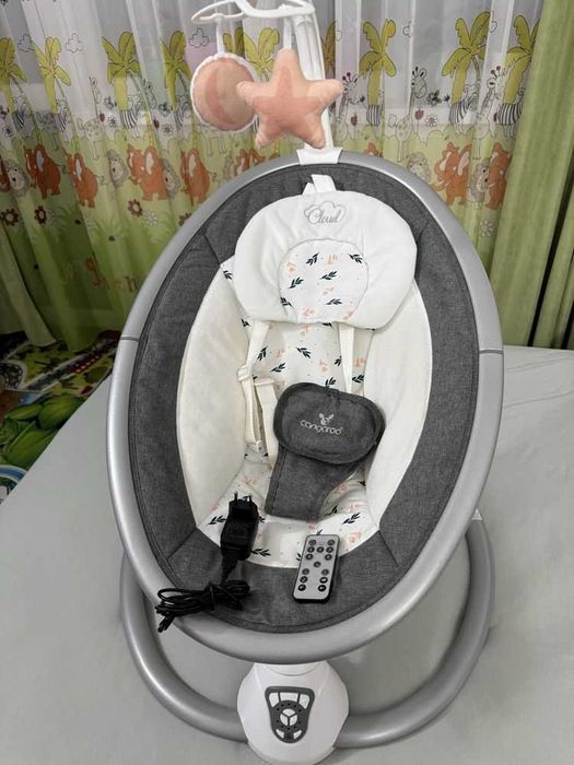 Бебешка люлка Cangaroo Cloud розова