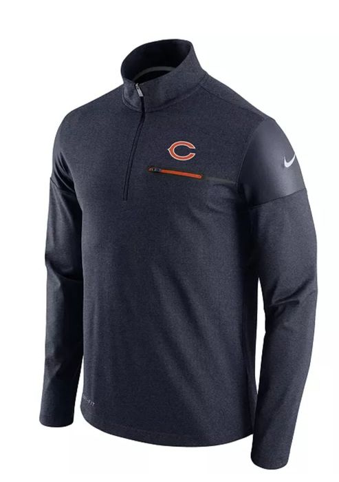 Bluza Nike cu fermoar NFL Chicago Bears Elite Coaches