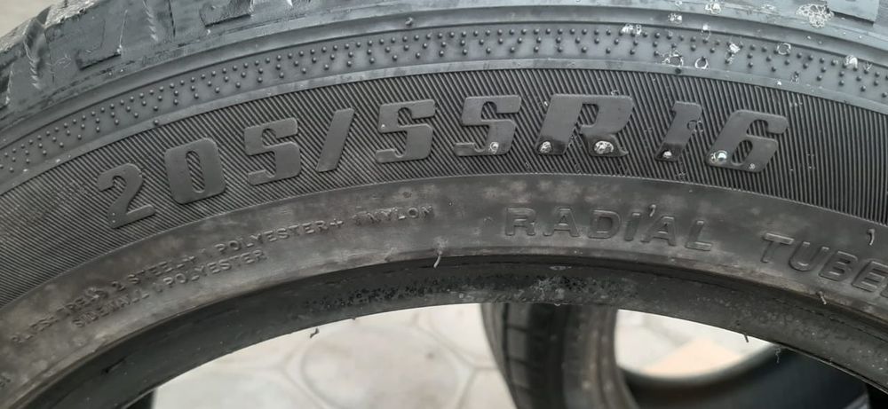 Шины в среднем состоянии